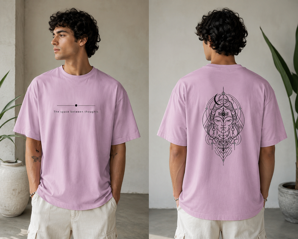 Unisex Oversized Shiva back Classic T-Shirt